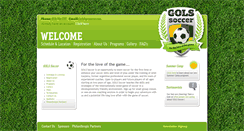Desktop Screenshot of golssoccer.com